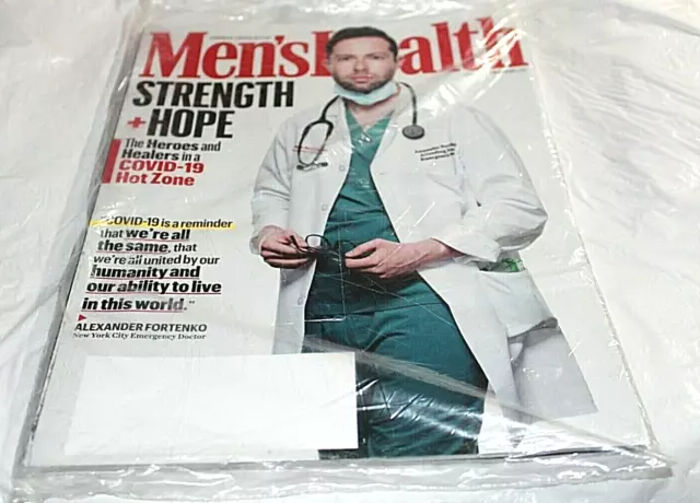 Mens Health Magazine June 2020 Heroes Healers In The Hot Zone