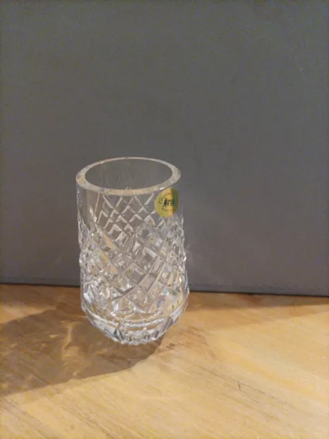 Irish crystal. Tyrone Crystal Bud Vase