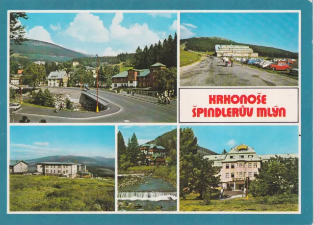 Alte Postkarte - Krkonose Spindleruv Mlyn