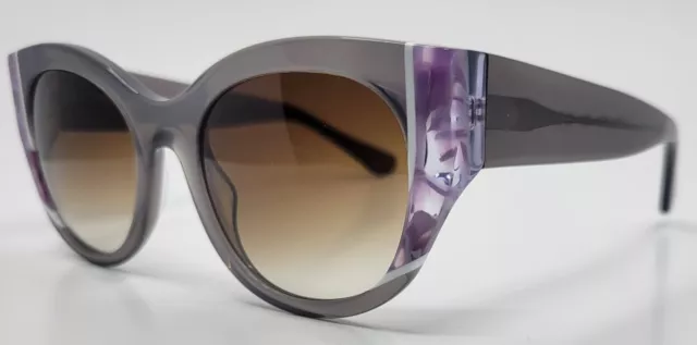 Thierry Lasry Notslutty 704 Grey with Purple & Brown Gradient Lenses Sunglasses