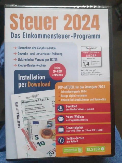 ALDI STEUER 2024 für das Jahr 2024 Einkommensteuer NEU OVP EUR 11,88