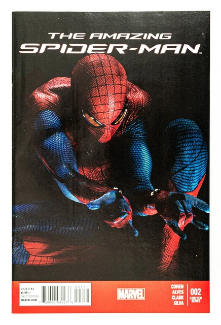 Amazing Spider-Man #2 (2012 Marvel) Movie Adapt. Andrew Garfield Photo RARE! NM-
