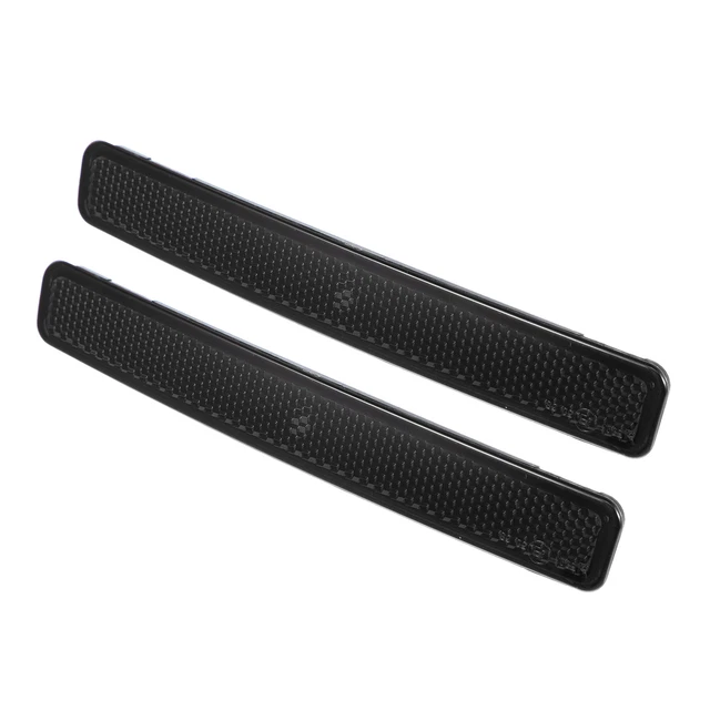 1 Par Trasero Parachoques Reflector Luz Cubierta 7E0945105 7E0945106 Negro