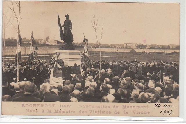 rochefort-carte-photo-de-l-inauguration-du-monument-la-m-moire-des