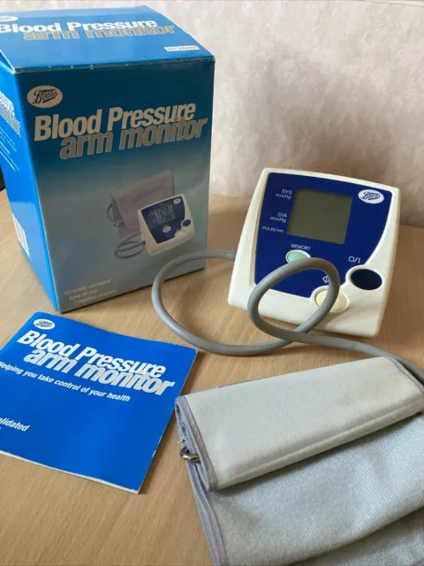 Boots Blood Pressure Arm Monitor  Boxed with Instructions