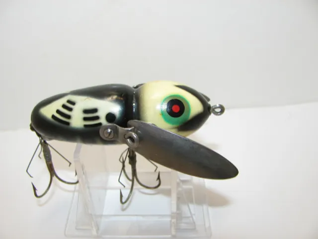 NICE HEDDON CRAZY Crawler Lure With Green Eyes $57.00 - PicClick