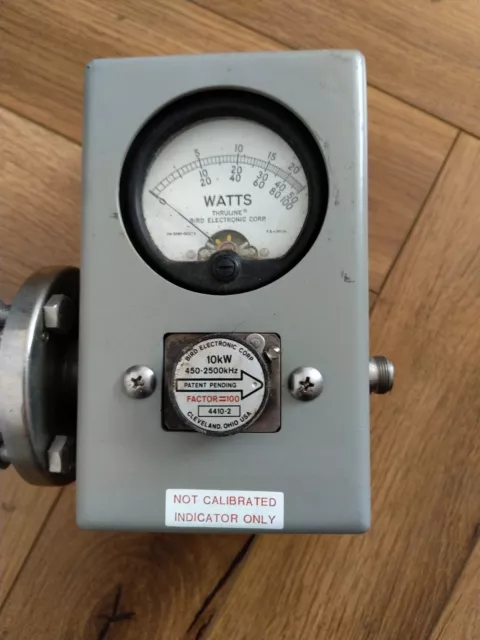 Bird 4305 Thruline Wattmeter With Element