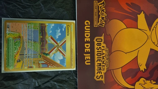 Cuencia 229/197 Dresseur Secrète Gold - Myboost X Écarlate Et Violet 3 Flammes Obsidiennes - 10 Cartes Pokémon