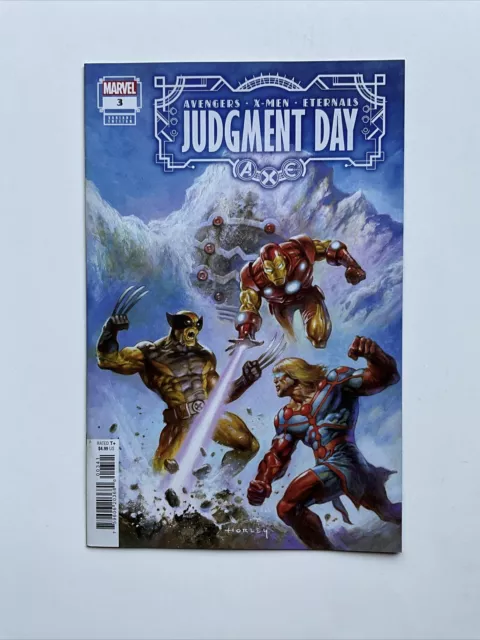 A.X.E. Judgment Day #3 (2022) 9.4 NM Marvel 1:50 Incentive Variant Cover Comic