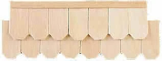 Miniature Dollhouse Shingles 1:12 Scale Octagon Style by Greenleaf Dollhouses