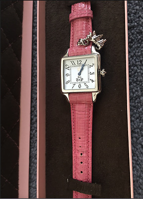 Genuine Juicy Couture  Pink Leather Strap With Charm 2