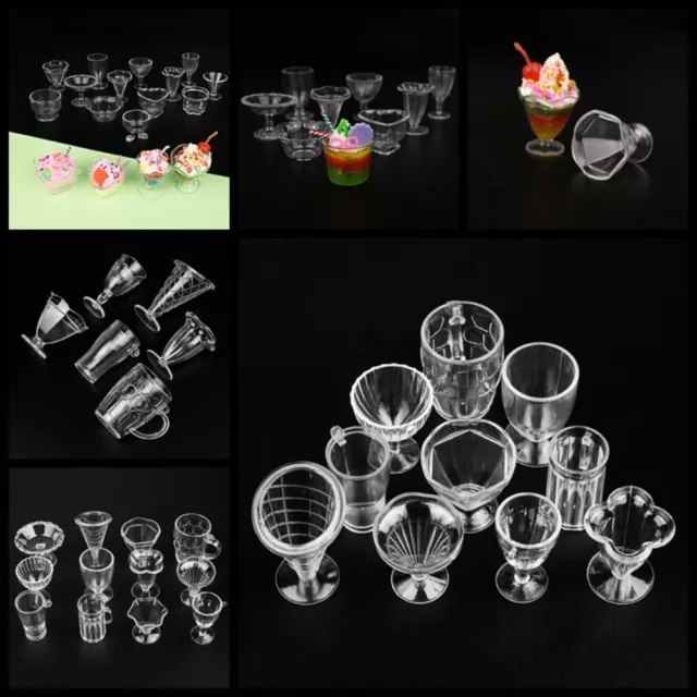 17PCS/Set Transparent DIY Pretend Play Kitchenware Toy  Pretend Play Toys