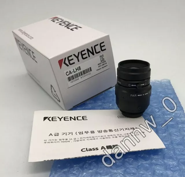 New In Box KEYENCE CA-LH8 Camera Lens