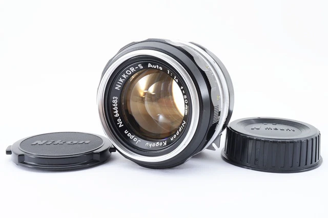 [MINT] Nikon Nikkor-S Auto 50mm f/1.4 Non-Ai Standard MF Lens SLR From JAPAN