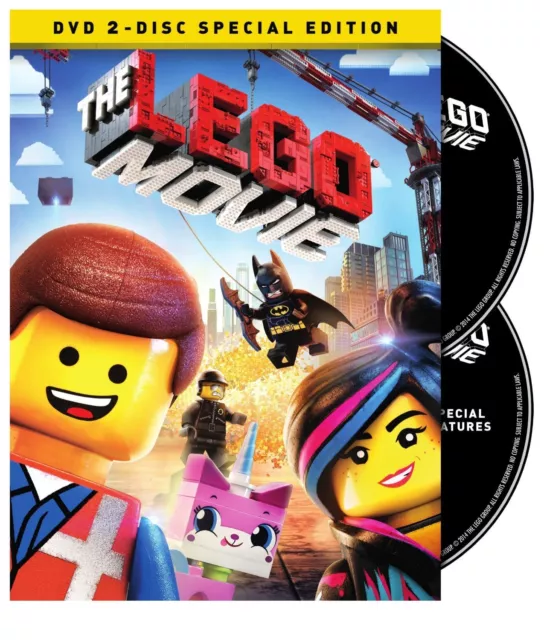 The LEGO Movie (DVD, 2014, 2-Disc Set, Special Edition) NEW