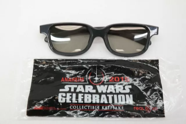 Star Wars Celebration 2015 Anaheim 3D Glasses Collectible Keepsake TY