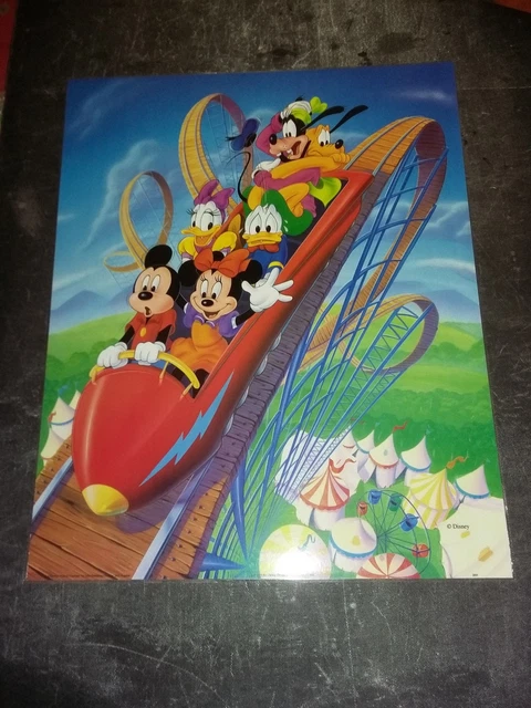 Poster Géant Mickey Mouse Evolution 61x91,5cm - Poster Maxi Officiel Disney | Décoration Murale Enfants