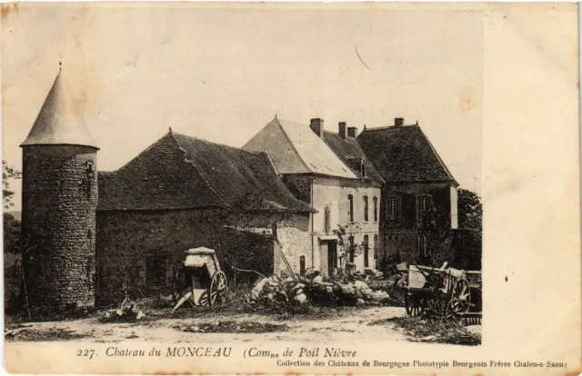 CPA AK Chateau du Monceau (Comne de Poil Nievre) (293260)