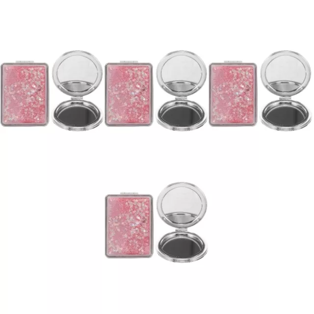 8 Pcs Pocket Mirror Small Hand Travel Women' Portable