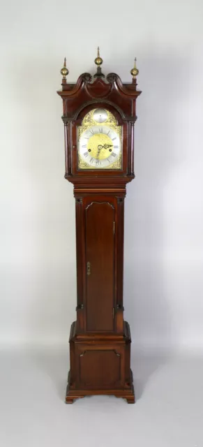 Antique 19th Century Mahogany Grandmother Clock By John Walker London 2