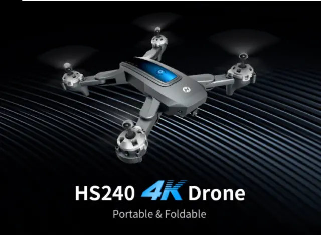 KIDS DRONE HD Camera Foldable RC Quadcopter 200MP 720P for Kids. HS240 4K