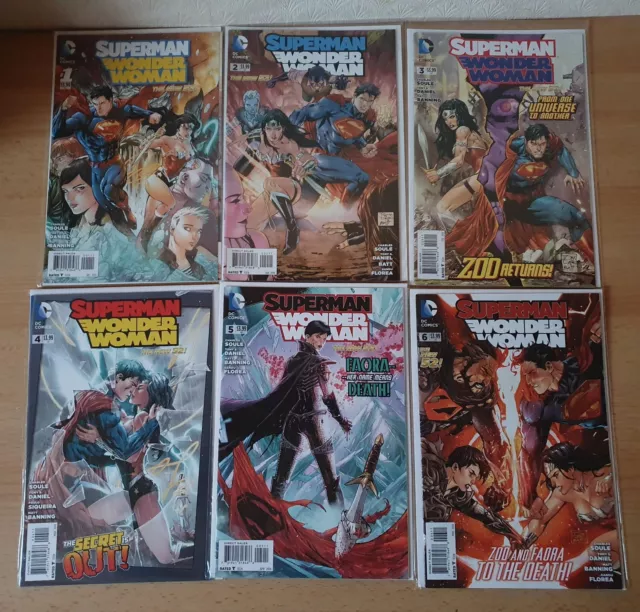 DC Comics Superman Wonder Woman #1-6