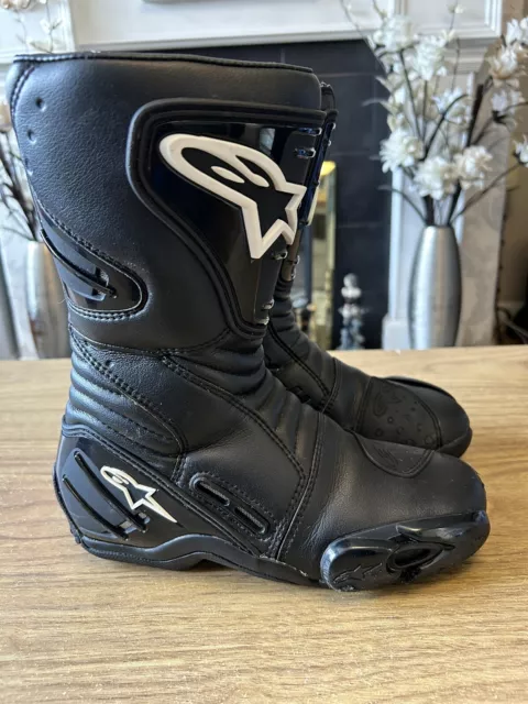 Alpinestars SMX-4 Motorcycle Boots Size Euro 38 Uk 5