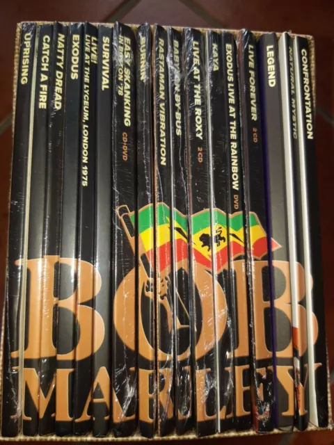 Opera Completa Box Cofanetto 17 Cd + 3 Dvd Bob Marley & The Wailers  Collection 2