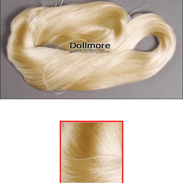 [Dollmore] OOAK making doll wig 30 gram(1 oz)  SARAN Hair - 0519 (Honey Blonde)