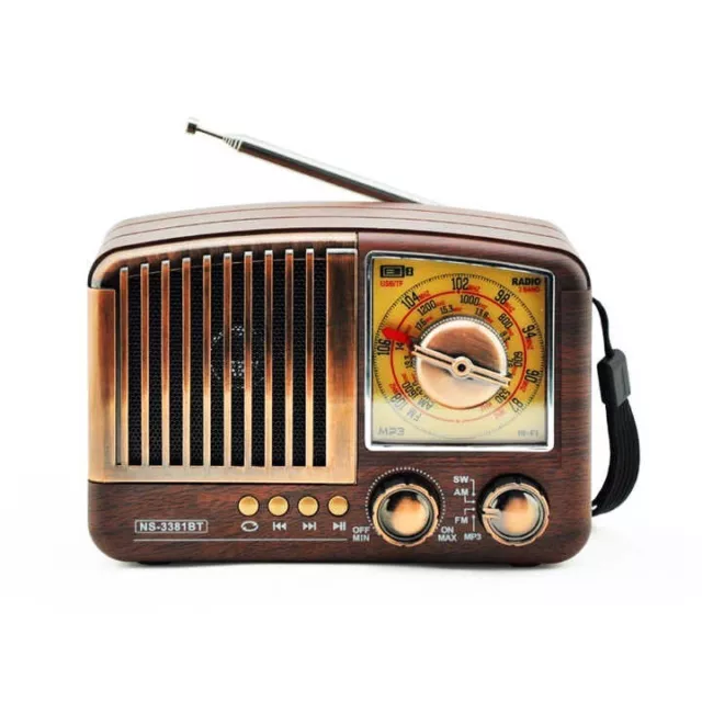 Poste radio bande FM lecteur de cassette audio Usb K7 carte SD vintage  rétro