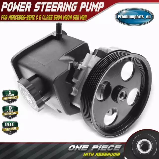 Power Steering Pump for Mercedes-Benz C E Class S204 W204 S211 W211 0044667001