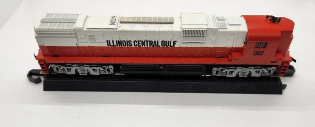 Tyco ICG Illinois Central Gulf Diesel Engine HO Scale Train #1102 NM