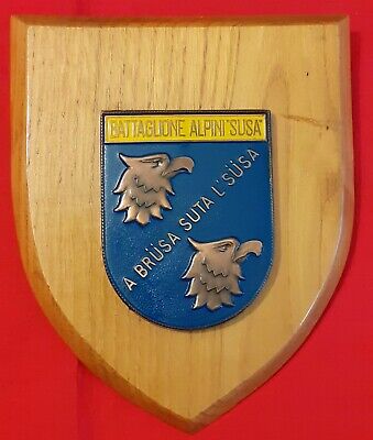 Crest Battaglione Alpini Susa Esercito Italiano vintage ▪︎ 