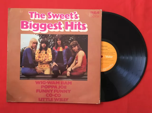 The Sweet’s Biggest Hits 1972 Sf8316 Vg+ Vinyle 33T Lp