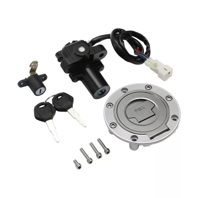 Ignition Switch Gas Cap Seat Lock Key Set Fit For Yamaha MT03 MT09 FZ6 YZFR6 R1