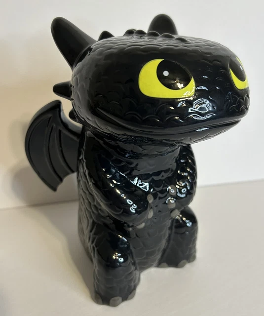 How to Train Your Dragon 2 Toothless Ceramic Coin Bank Dreamworks 2016