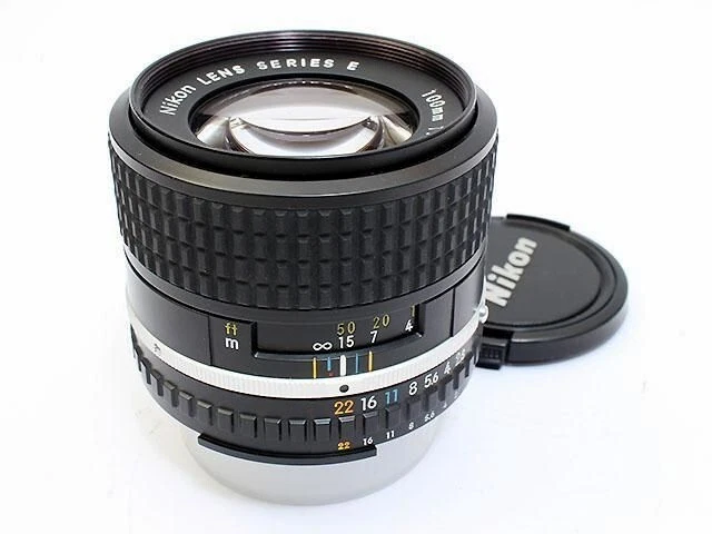 Nikon Series E 100mm F2.8 Mf Téléphoto Prime Objectif Excellent De Japon F/S