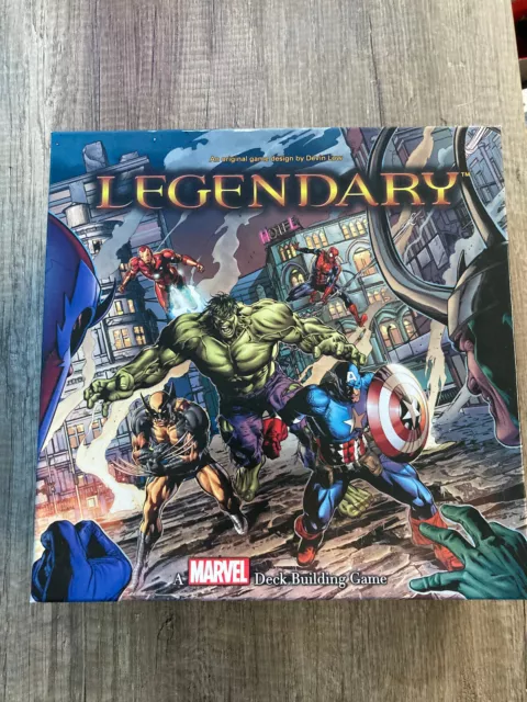 Legendary - A Marvel deck building game (englisch) inkl. Erweiterungen