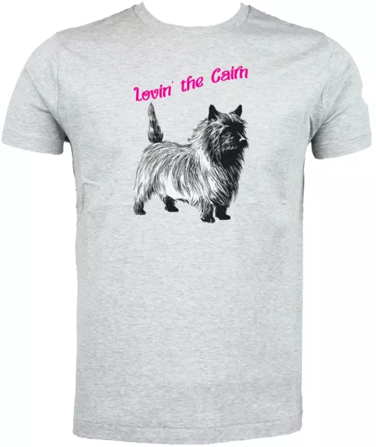 Lovin' The Cairn terrier T Shirt Choice of size & colour! mens/womens dtf print