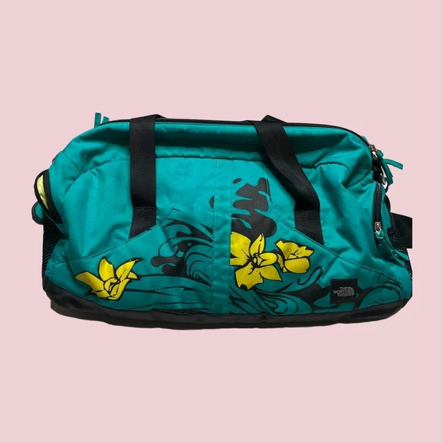 The North Face Duffel Spacious Travel Bag Hawaiian Floral Print