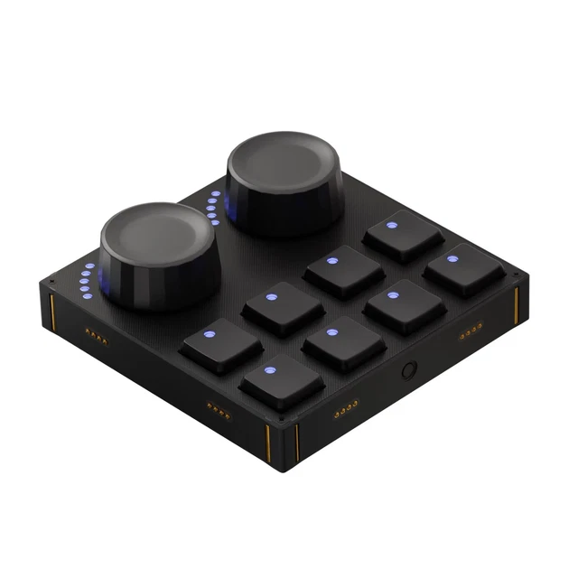 Pédale MIDI Sans Fil MVAVE Chocolate Plus - 4 Boutons, Autonomie 12h, Pour Musiciens En Live - 7