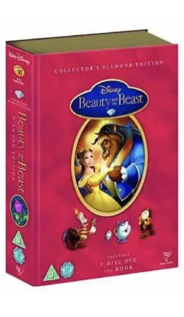 Disney Beauty & the Beast Collector’s Diamond Edition (2-Disc DVD + Book Set)