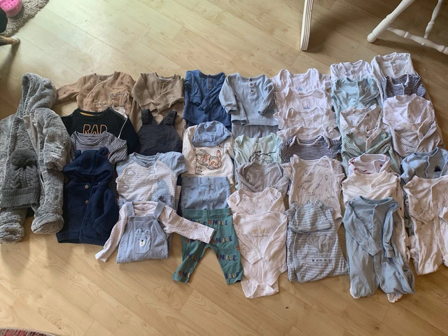 Baby Clothes 0-3 months huge bundle mostly Marks and Spencer and Mothercare