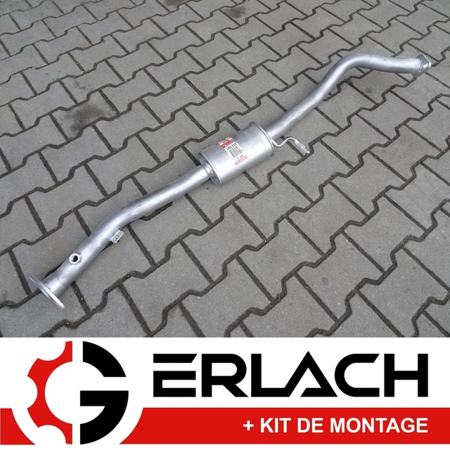 Silencieux intermediaire pour Mazda MX5 1.6i 1.8i 16V 2000-2005 6474