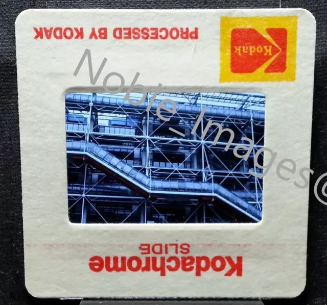 1981 The Centre Pompidou Paris Kodachrome 35mm Slide 2