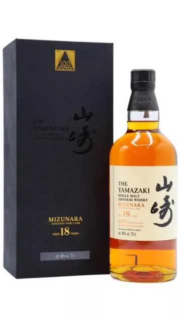 Yamazaki - Mizunara - Suntory 100th Anniversary Edition 18 year old Whisky 70cl