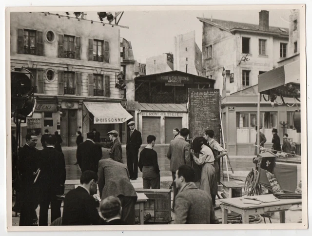 Tirage Vintage Original Espagne Tarifa Marché Années 1930 - Photo D'époque Rare - 10,5x7,5 Cm