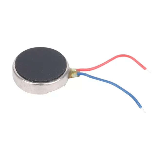 DC 3V 60mA 9000+/-2000RPM Phone Coin Flat Vibrating Vibration Motor X1F7