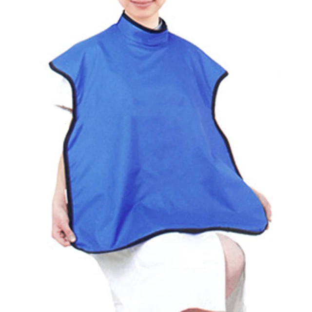 Dental Lead X-Ray Apron Protective Shield Rubber 0.5mmPb High Collar Protection!