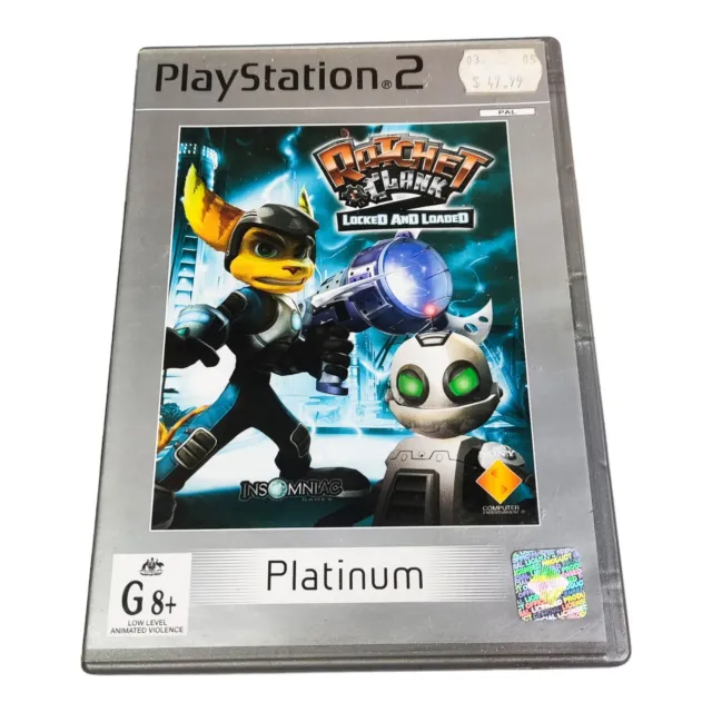 Ratchet & Clank 2 Case & Booklet - Disc Missing - Replacement Set